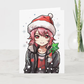 tarjeta de Navidad de dibujos animados