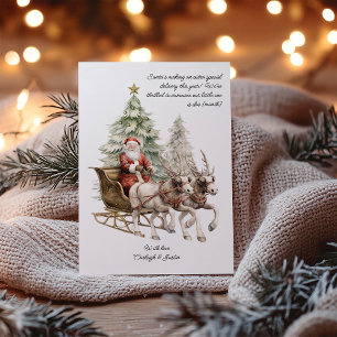 Tarjeta de Navidad de Embarazo de Entrega Especial