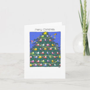 Tarjeta de Navidad de encargo de las "guirnaldas"