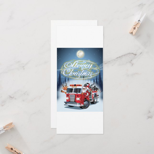 Tarjeta de Navidad de felicitación (Anverso/Reverso In Situ)