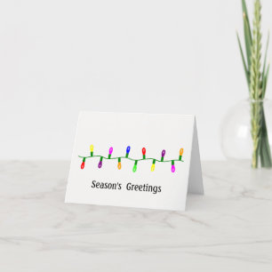 Tarjeta de Navidad de Felicitación Navideña