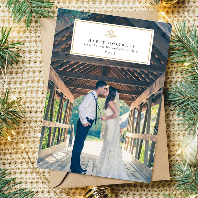Tarjeta de Navidad de Foto de Vacaciones Felices C (Subido por el creador)