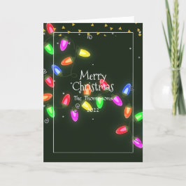 Tarjeta de Navidad de Foto Familiar