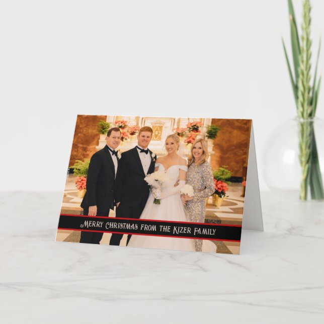 Tarjeta de Navidad de fotografía de inespiritualid (Anverso)