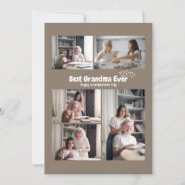 Tarjeta de Navidad de Fotos Personalizadas Mejor A