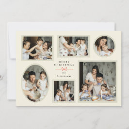 Tarjeta de Navidad de Galería de Fotos