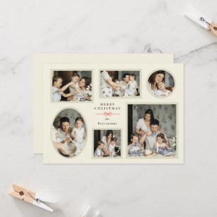 Tarjeta de Navidad de Galería de Fotos
