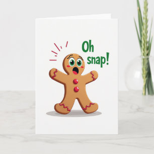 Tarjeta de Navidad de Galleta Sorpresa