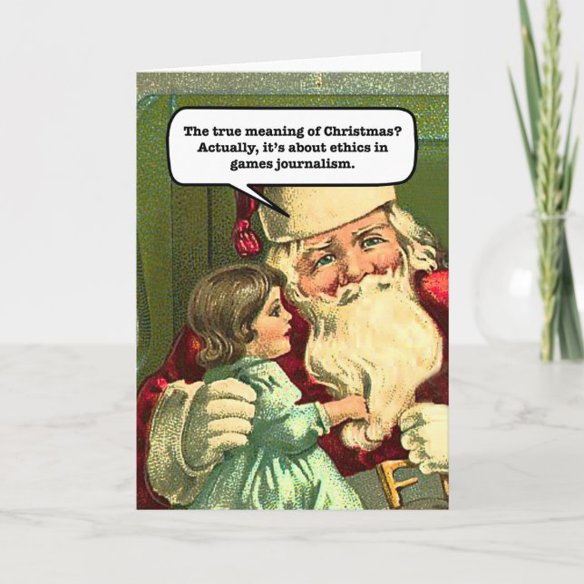 Tarjeta de Navidad de GamerGate (Anverso)