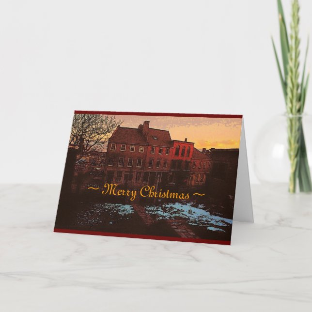 Tarjeta de Navidad de Gloucester (Anverso)