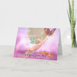 Tarjeta de navidad de Godparent
