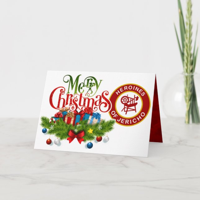 Tarjeta de Navidad de HOJ (Anverso)