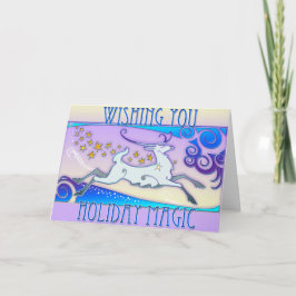 Tarjeta de Navidad de Holidaze del visión -