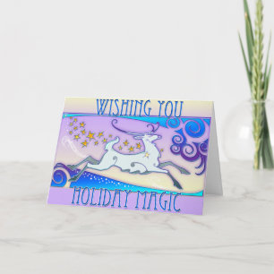 Tarjeta de Navidad de Holidaze del visión -