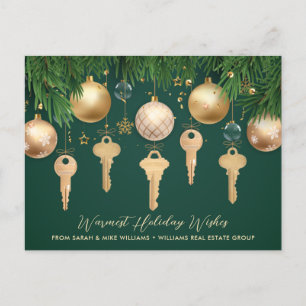 Tarjeta de Navidad de Inmobiliaria Golden Keys