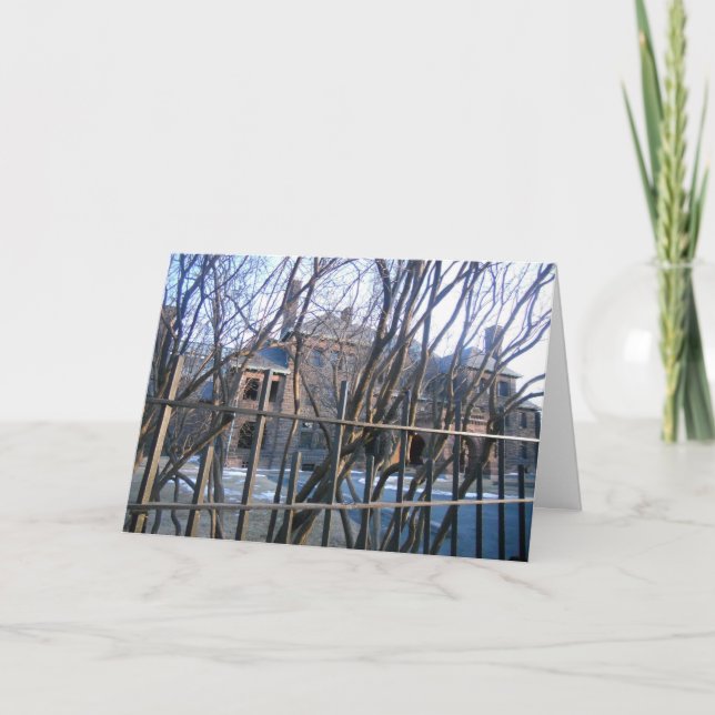 Tarjeta de Navidad de "James J. Hill House" (Anverso)
