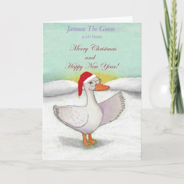 TARJETA DE NAVIDAD de Janoose (Anverso)