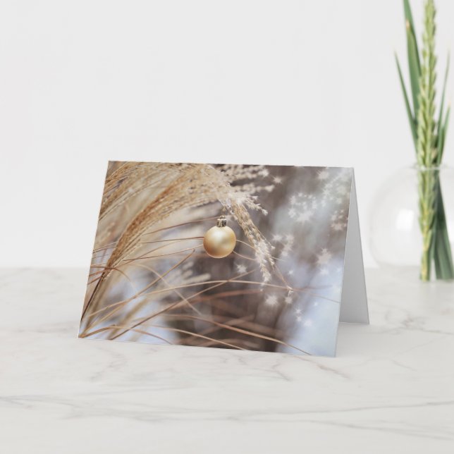 Tarjeta de Navidad de la chispa del día de fiesta (Anverso)