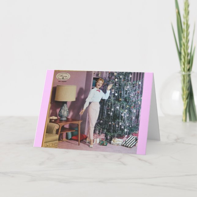 Tarjeta de Navidad de la cubierta de disco de (Anverso)