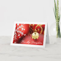 Tarjeta de Navidad de la diva para las hijas