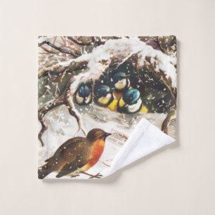 Tarjeta de Navidad de la era Victoriana antigua, p