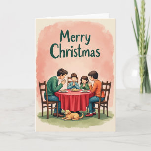 Tarjeta de Navidad de la Familia Grace