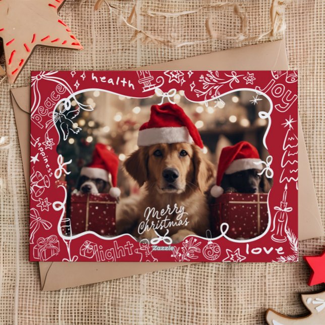 Tarjeta de navidad de la flauta de mano para fotos (Subido por el creador)