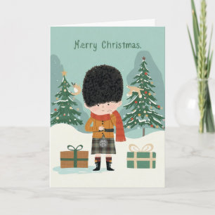 Tarjeta de Navidad de la Guardia de la Reina