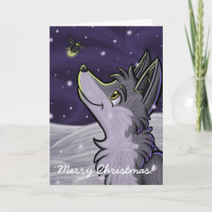Tarjeta de Navidad "de la luciérnaga pasada"