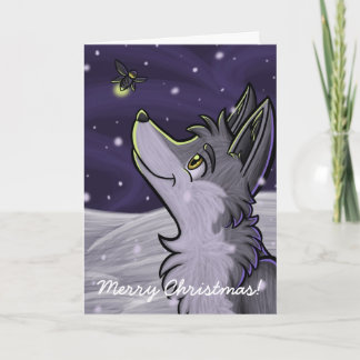 Tarjeta de Navidad "de la luciérnaga pasada"