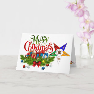 Tarjeta de Navidad de la Orden de la Estrella Orie