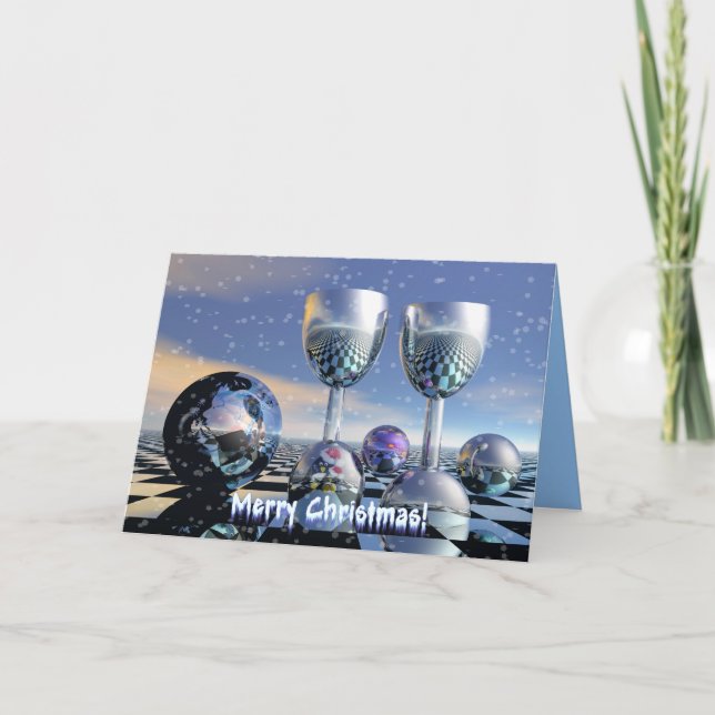Tarjeta de Navidad de las alegrías (Anverso)
