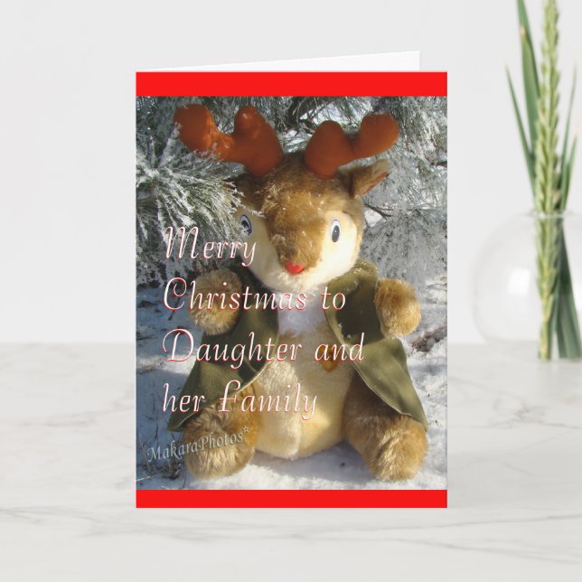 Tarjeta de Navidad de Lil - modifiqúela para (Anverso)