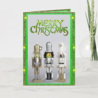 Tarjeta de Navidad de Loro Cascanueces