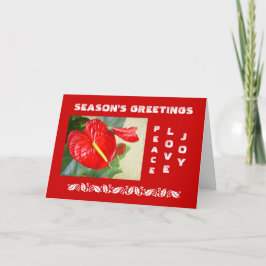 Tarjeta de Navidad de los saludos de la estación