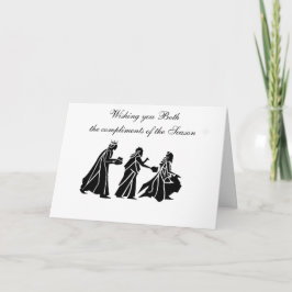 TARJETA DE NAVIDAD DE LOS TRES REYES MAGOS