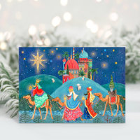 Tarjeta de Navidad de los Tres Reyes Magos | Tarje