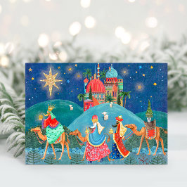 Tarjeta de Navidad de los Tres Reyes Magos | Tarje