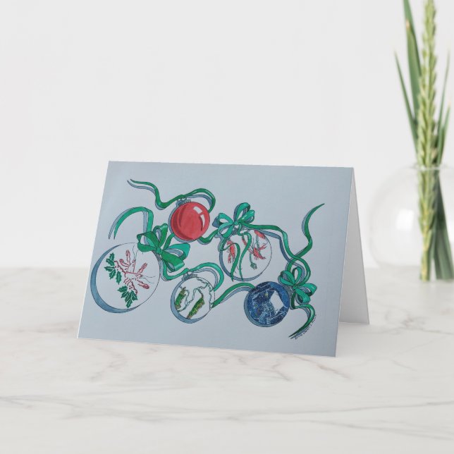 tarjeta de Navidad de Luisiana (Anverso)