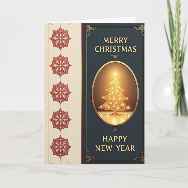 Tarjeta de Navidad de Lujo (Anverso)