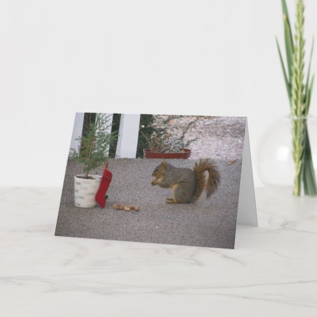 Tarjeta de Navidad de Melvin (Anverso)