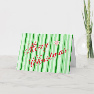 tarjeta de Navidad de menta feliz Navidad