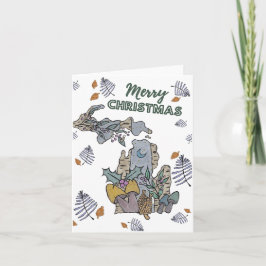 Tarjeta de Navidad de Michigan 