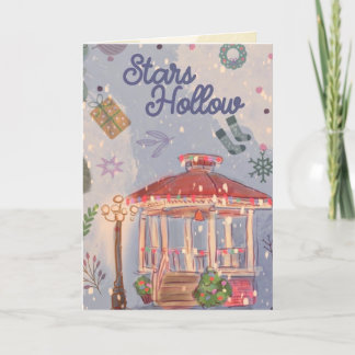 Tarjeta de Navidad de Navidad en Connecticut