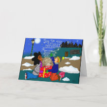 Tarjeta de Navidad de Nik & Mike