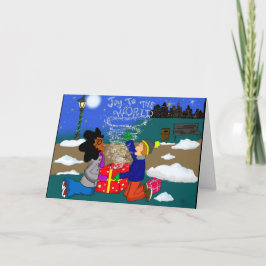 Tarjeta de Navidad de Nik & Mike