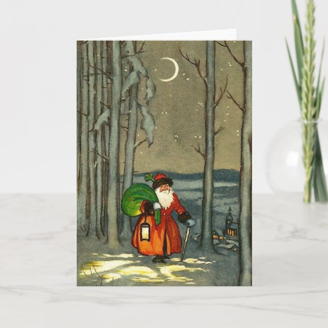 Tarjeta de Navidad de Nikolaus (Anverso)