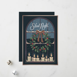 Tarjeta de Navidad de Noche Silenciosa
