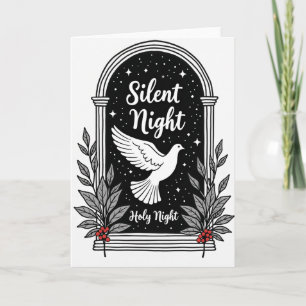 Tarjeta de Navidad de Noche Silenciosa