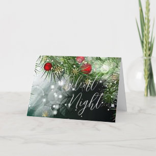 Tarjeta de Navidad de Noche Silenciosa